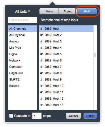 MultiChannelSelector