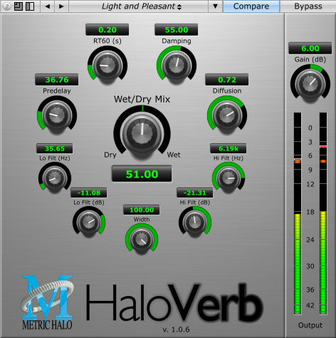 MH HaloVerb (Download)<br>MH HaloVerb for AAX|Native, AAX|DSP, AU, VST, Mac/Win